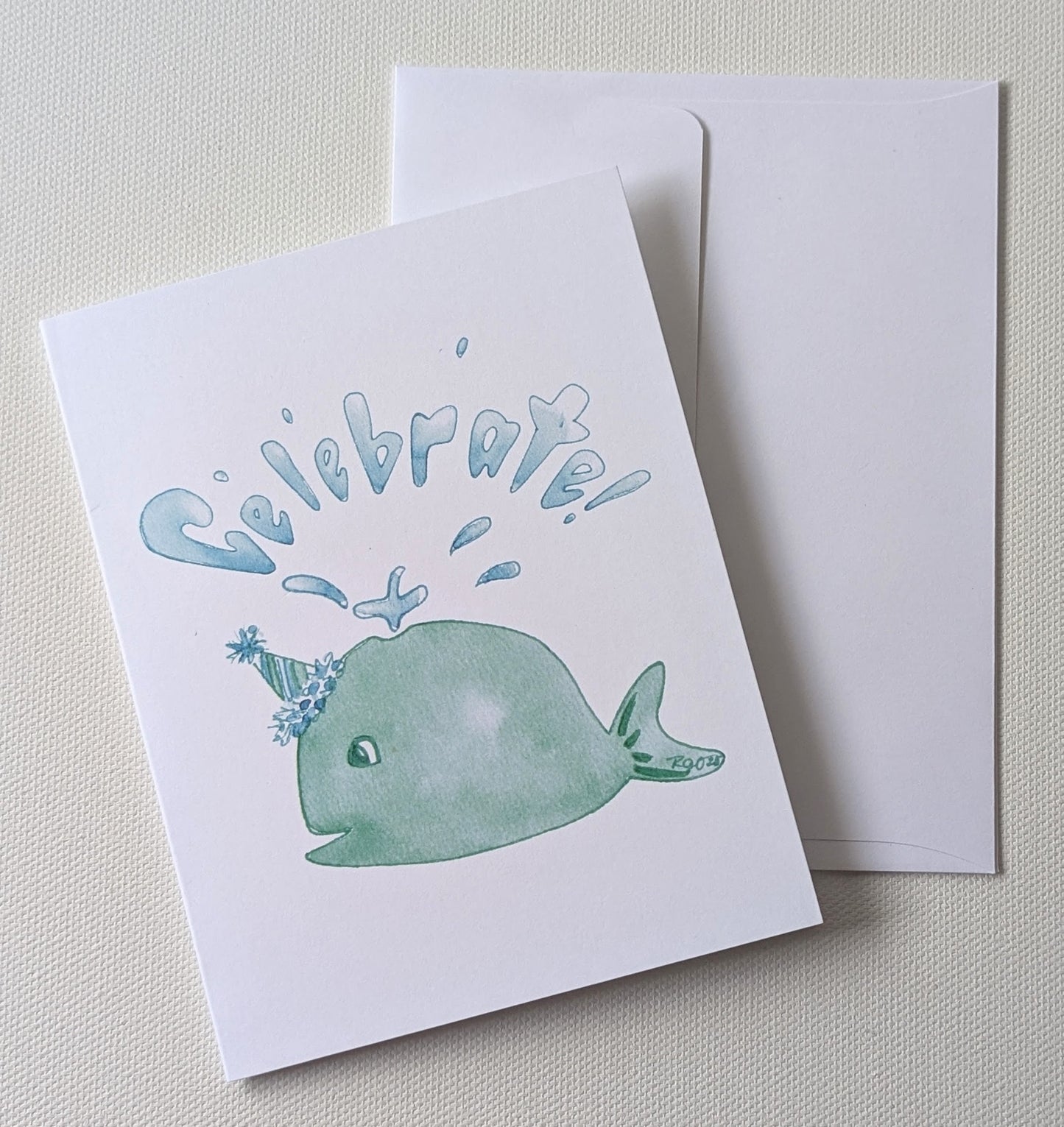 Celebrate Whale Card