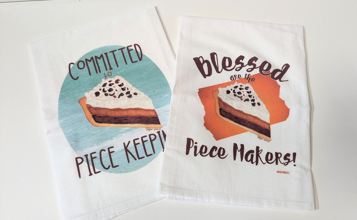 Piece Makers Tea Towel