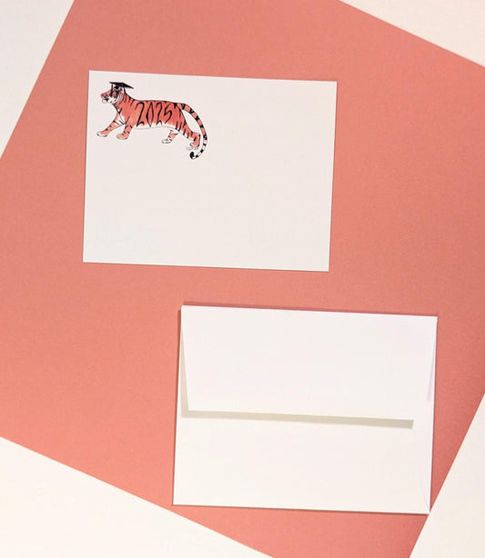 2025 Tiger Grad Notecards