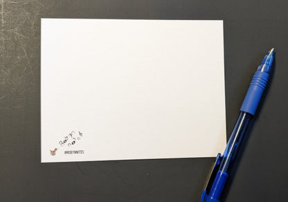 Thanks Eagle Grad Notecards -Set of 8- 4.2 x 5.5 Flat Notecards with A2 envelopes