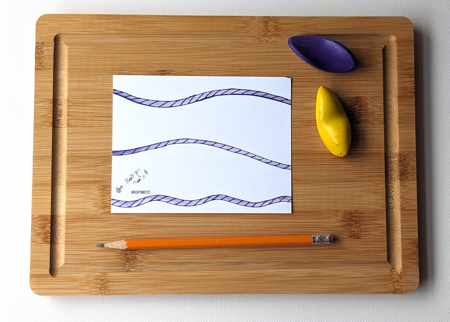 Howdy Purple Horse Notecards