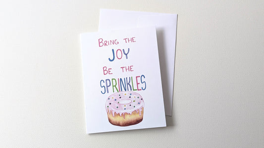 Be the Sprinkles Donut Card