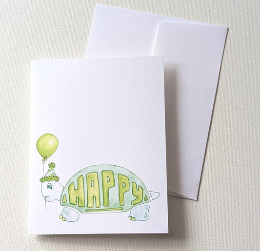 Happy Turtle Card