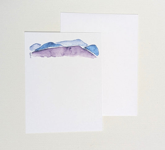 Purple Mountain  Notecards