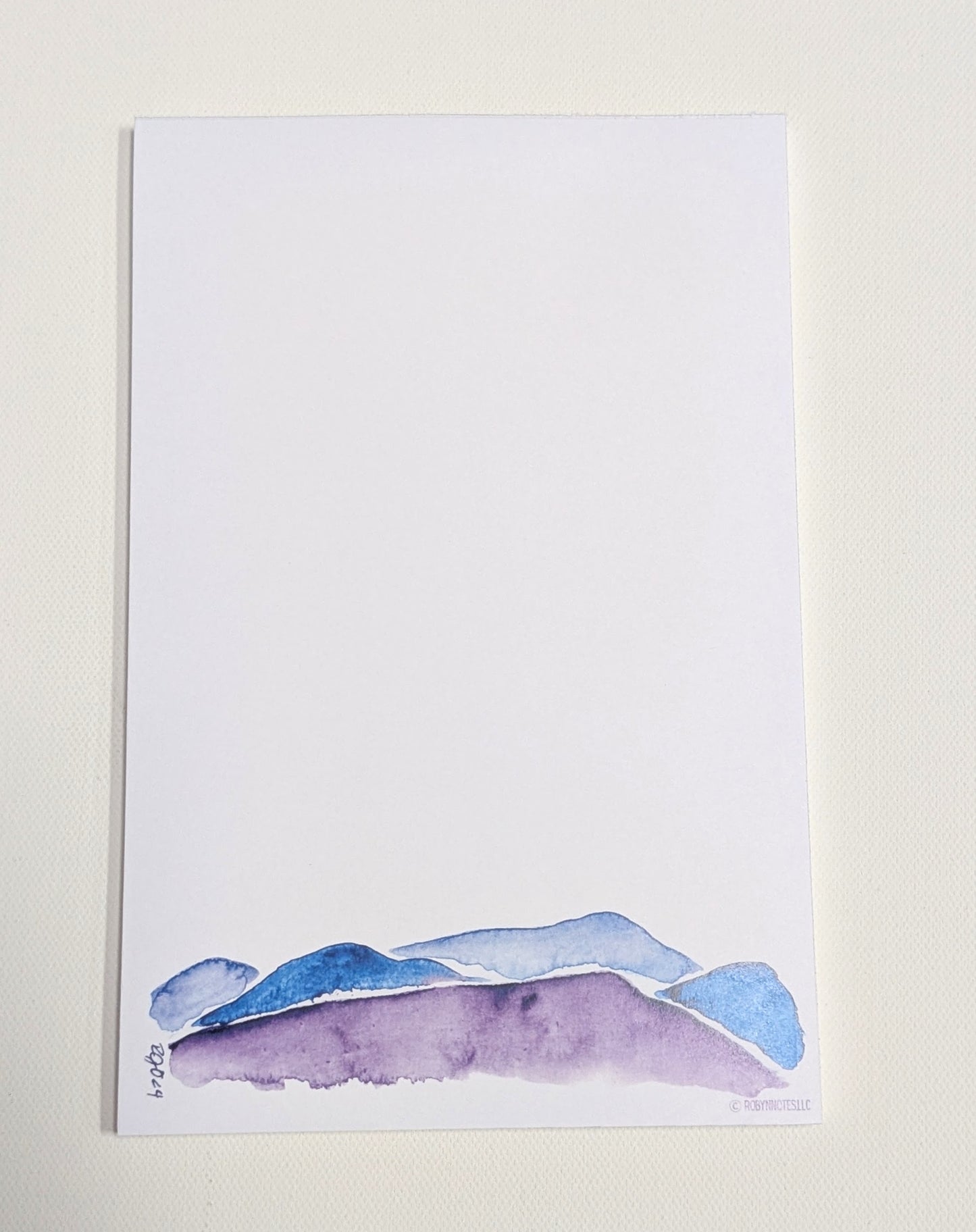 Purple Mountain  Notepad