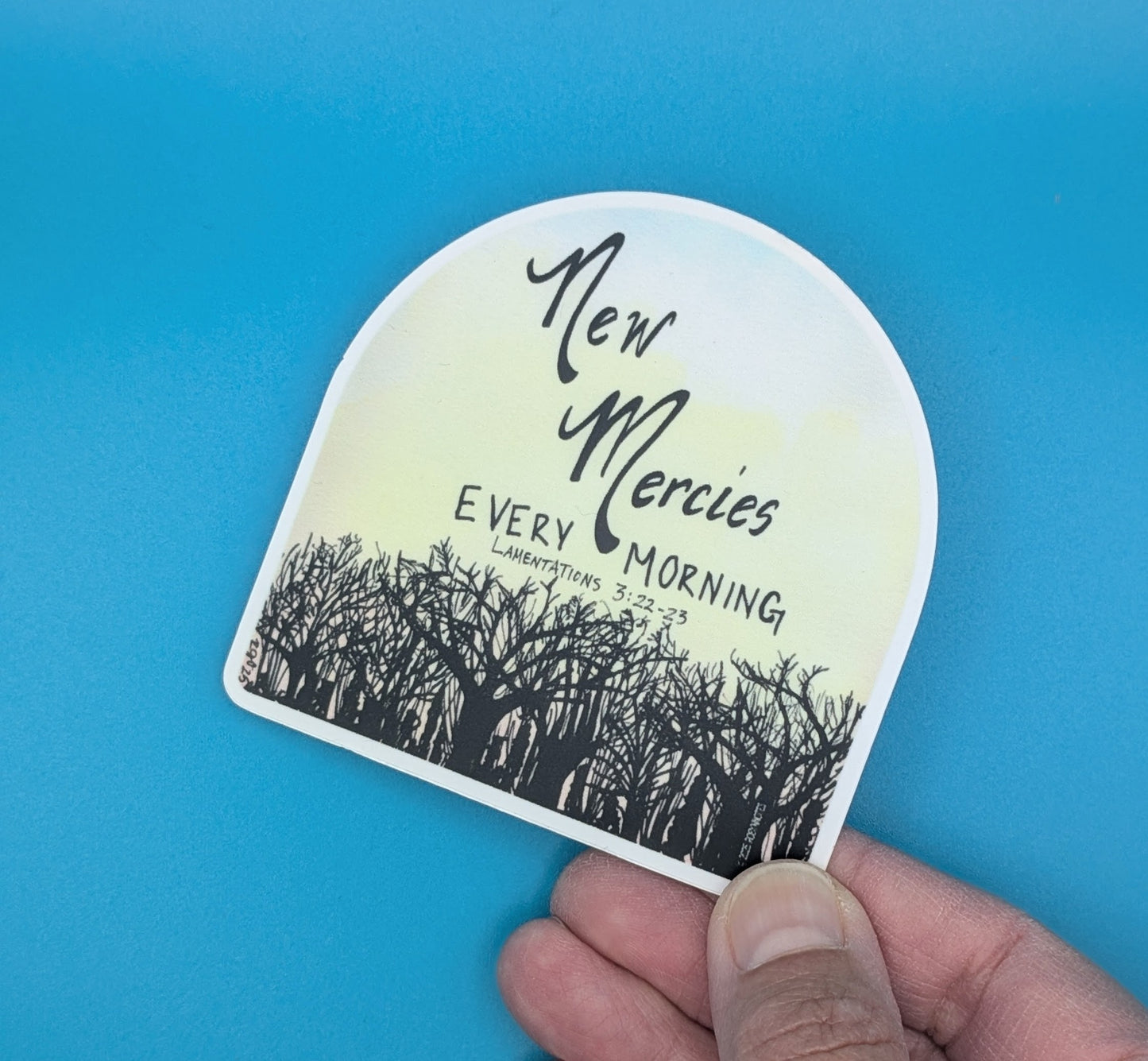 New Mercies Every Morning Sticker-3 in