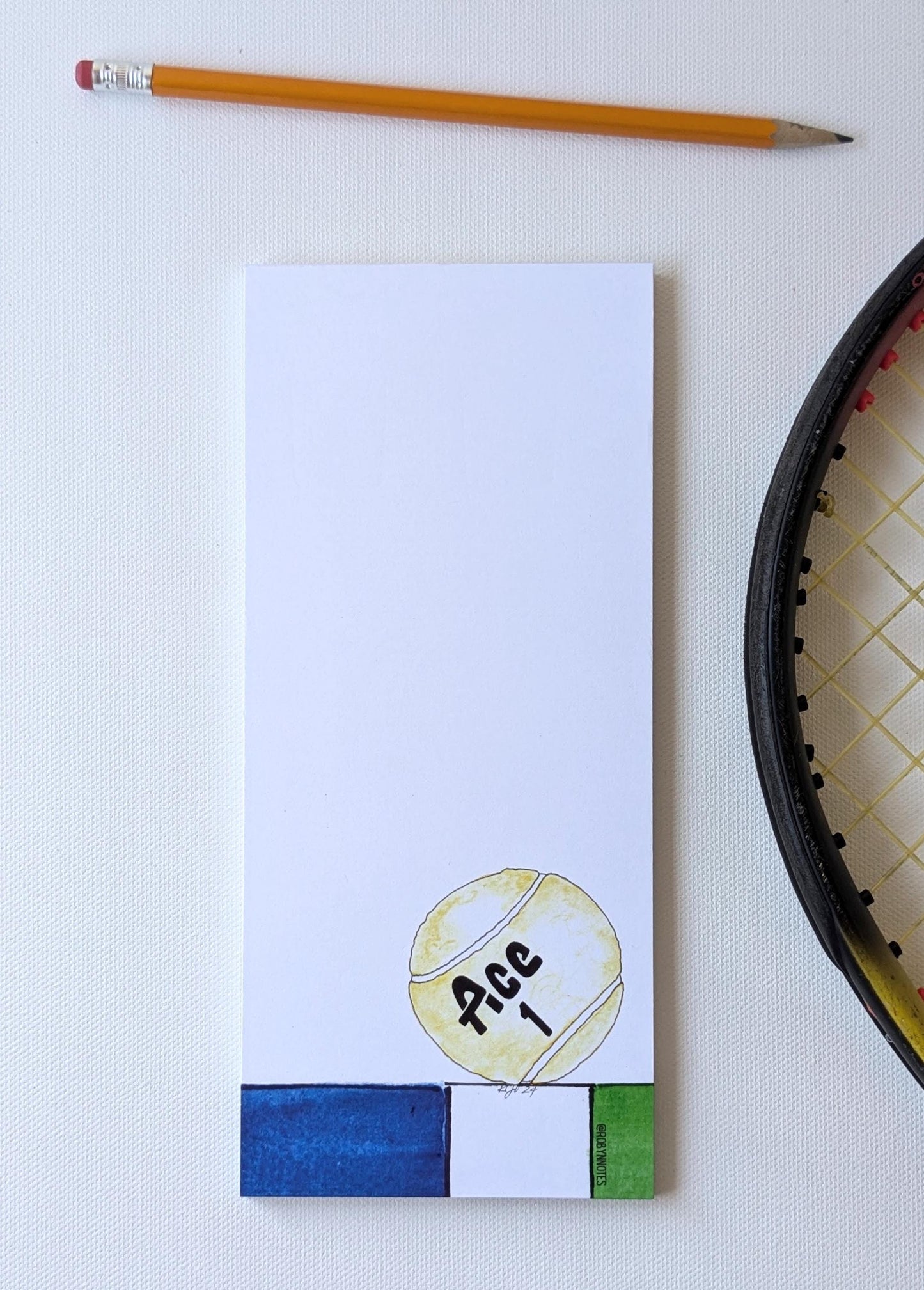 Ace 1 Tennis Notepad