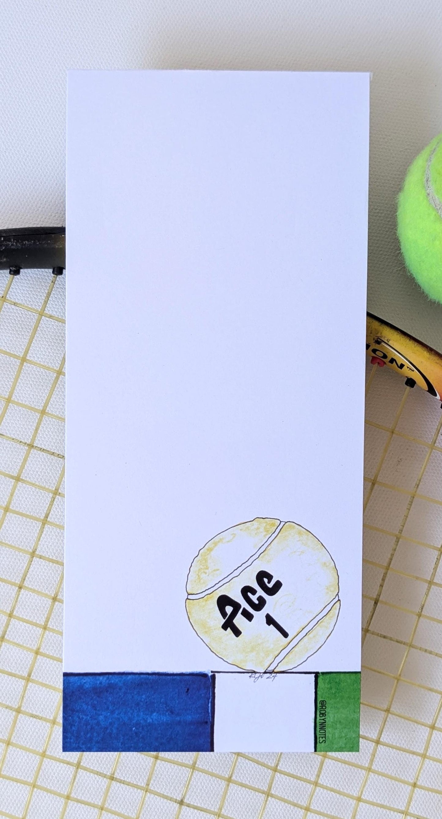 Ace 1 Tennis Notepad