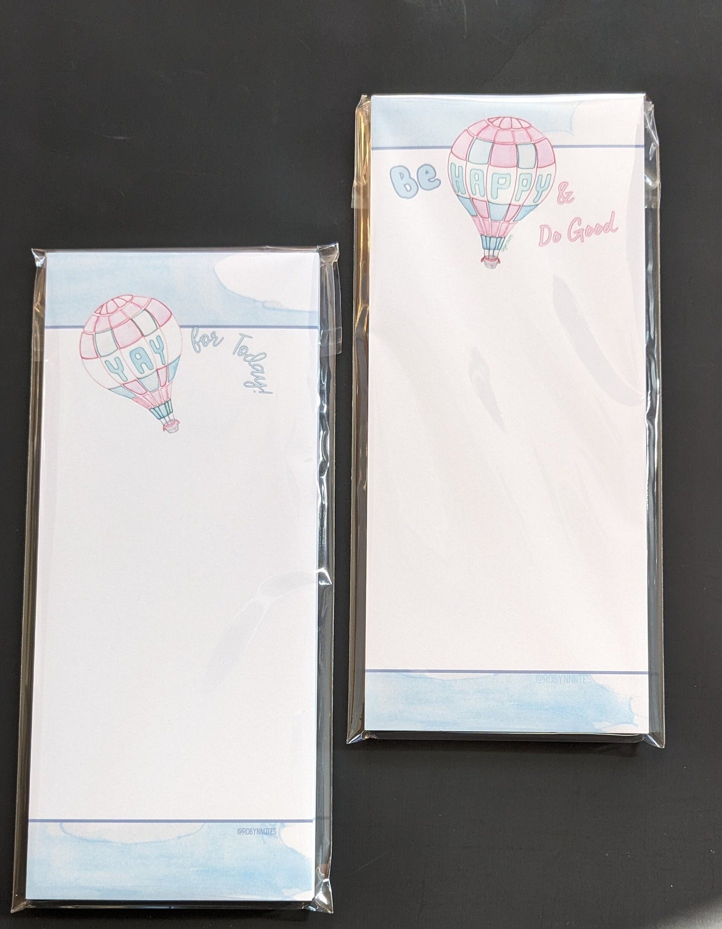 Yay for Today Hot Air Balloon Notepad